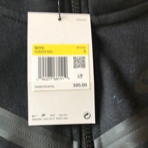 Brand new with tags Nike zip up sweatshirt